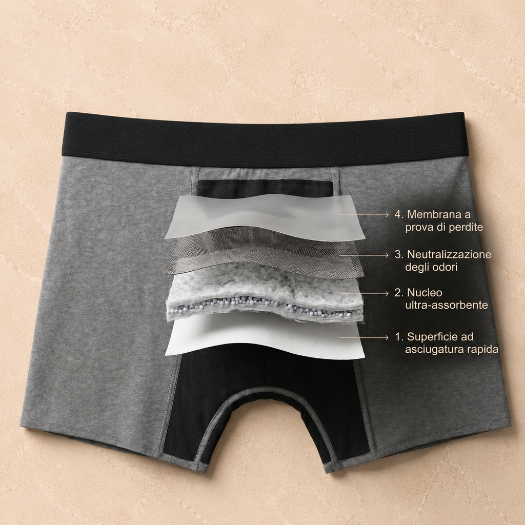 Boxer Lavabile per Incontinenza Sentis™
