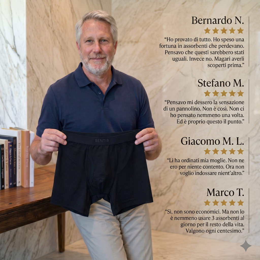 Boxer Lavabile per Incontinenza Sentis™